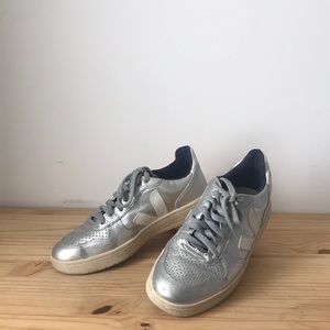 Veja silver sneakers